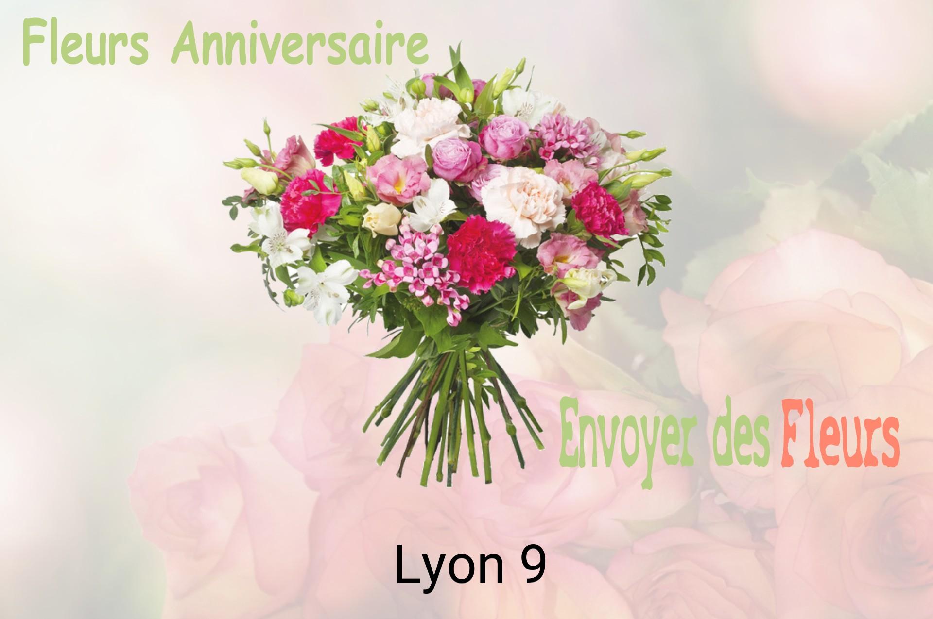 Bouquet de fleurs d’anniversaire livré à Lyon-9